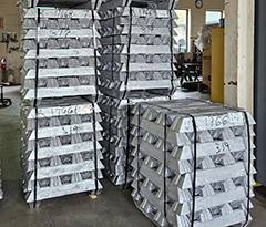 aluminum ingots